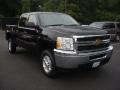 2011 Black Chevrolet Silverado 2500HD LT Crew Cab 4x4  photo #3