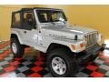 Bright Silver Metallic 2002 Jeep Wrangler X 4x4