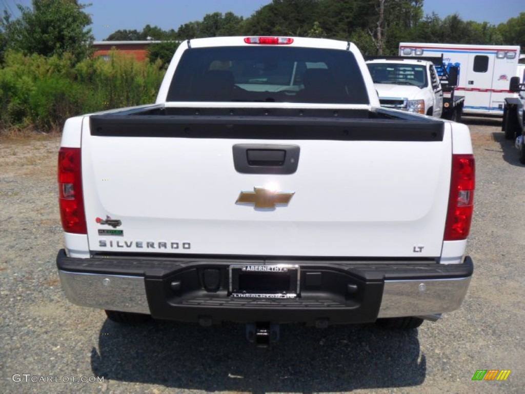 2011 Silverado 1500 LT Extended Cab 4x4 - Summit White / Ebony photo #3