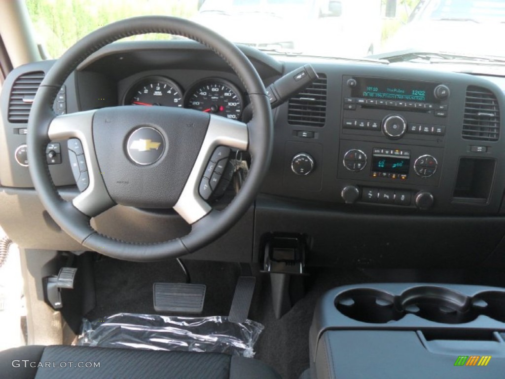 2011 Silverado 1500 LT Extended Cab 4x4 - Summit White / Ebony photo #15