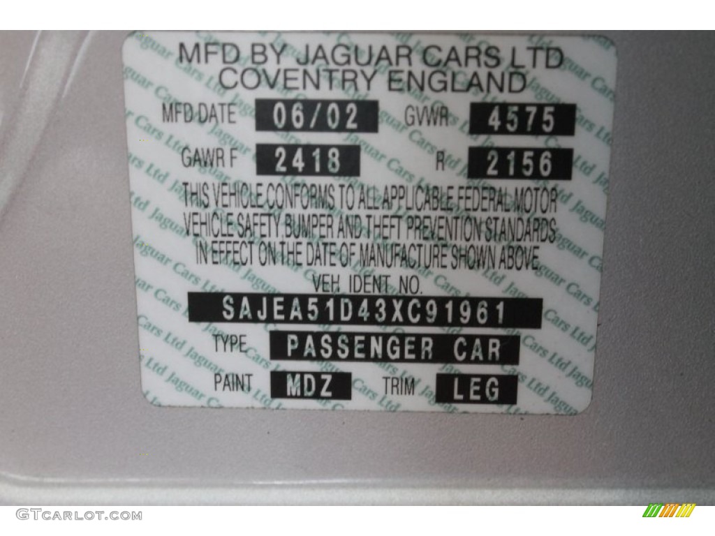 2003 X-Type 2.5 - Platinum Silver Metallic / Charcoal photo #9