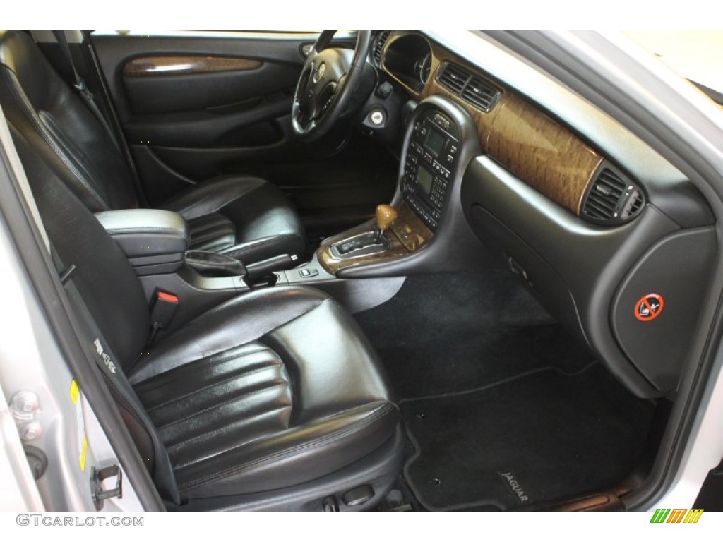 2003 X-Type 2.5 - Platinum Silver Metallic / Charcoal photo #15