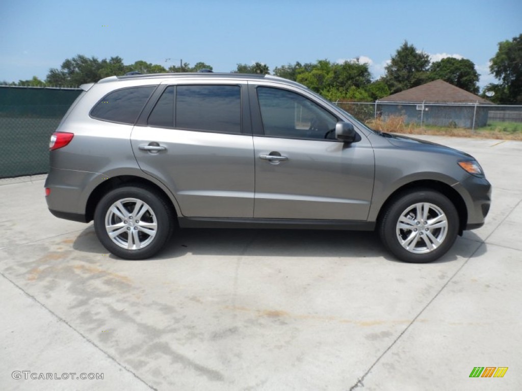Mineral Gray 2012 Hyundai Santa Fe Limited V6 Exterior Photo #53381558