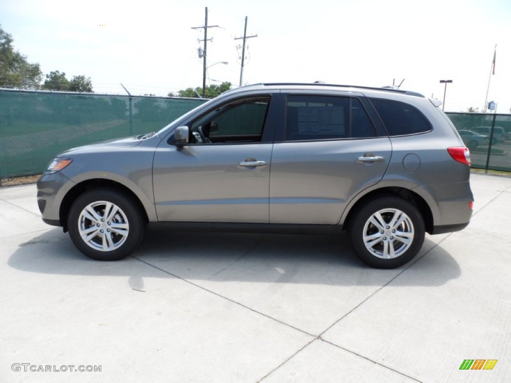 Mineral Gray 2012 Hyundai Santa Fe Limited V6 Exterior Photo #53381621