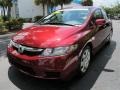 Tango Red Pearl - Civic LX Sedan Photo No. 7