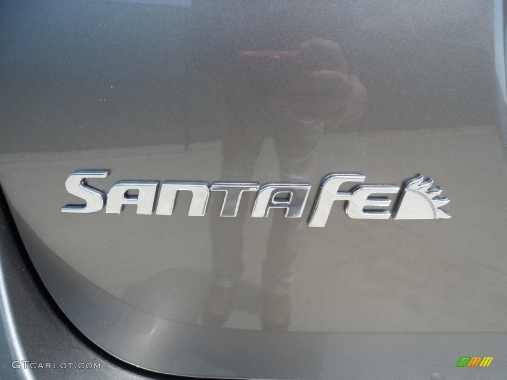 2012 Santa Fe Limited V6 - Mineral Gray / Beige photo #18
