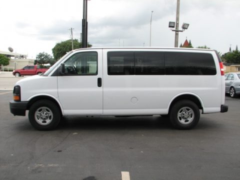 2007 Chevrolet Express LS 1500 Passenger Van Data, Info and Specs