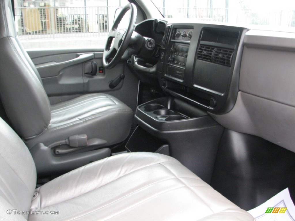 2007 Chevrolet Express LS 1500 Passenger Van Medium Pewter Dashboard Photo #53381954