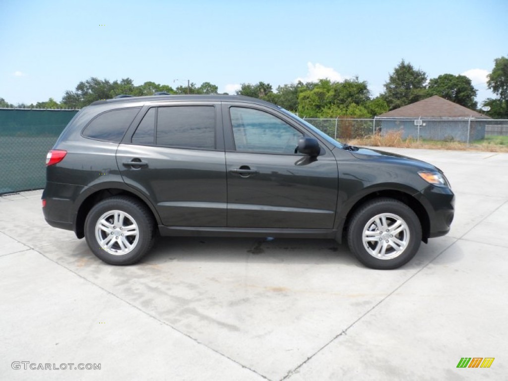 Black Forest Green 2012 Hyundai Santa Fe GLS Exterior Photo #53382746