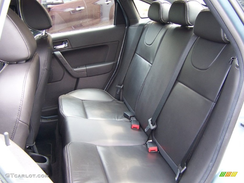 2009 Focus SEL Sedan - Light Ice Blue Metallic / Charcoal Black photo #13