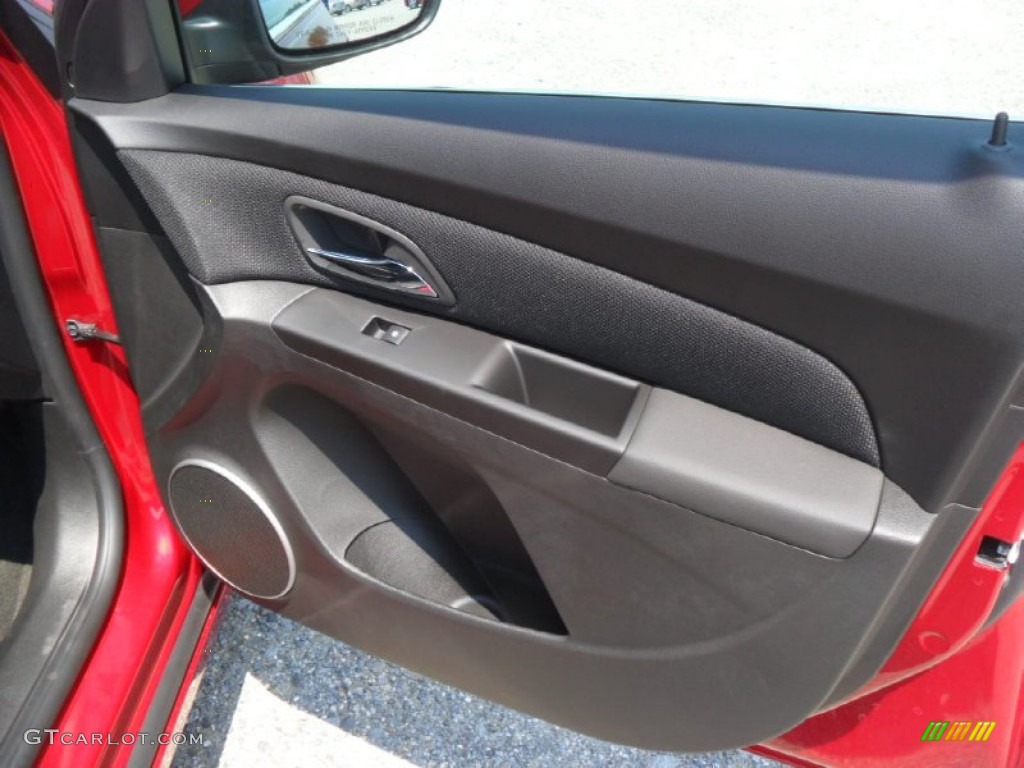 2012 Chevrolet Cruze Eco Jet Black Door Panel Photo #53383742