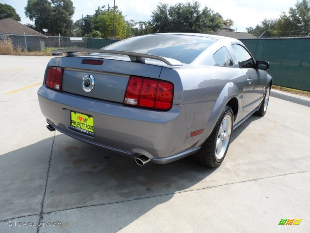 2007 Mustang GT Premium Coupe - Tungsten Grey Metallic / Dark Charcoal photo #3