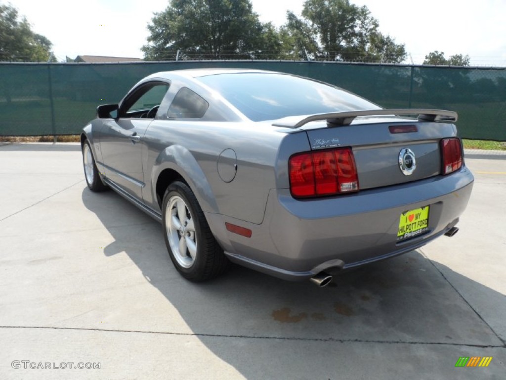 2007 Mustang GT Premium Coupe - Tungsten Grey Metallic / Dark Charcoal photo #5