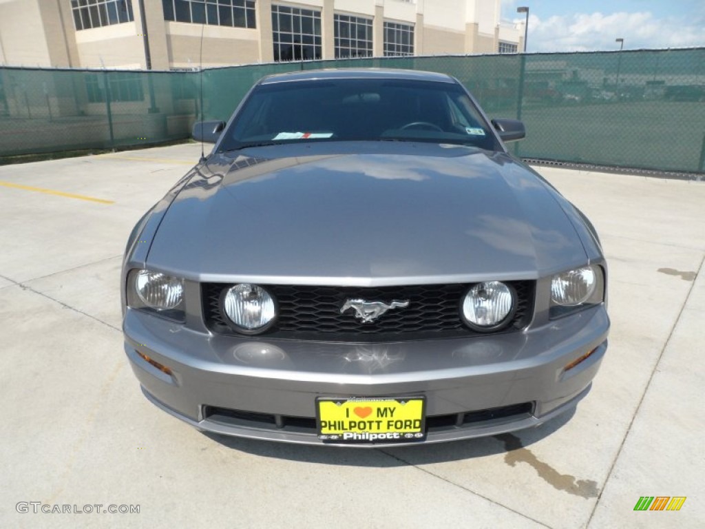 2007 Mustang GT Premium Coupe - Tungsten Grey Metallic / Dark Charcoal photo #8