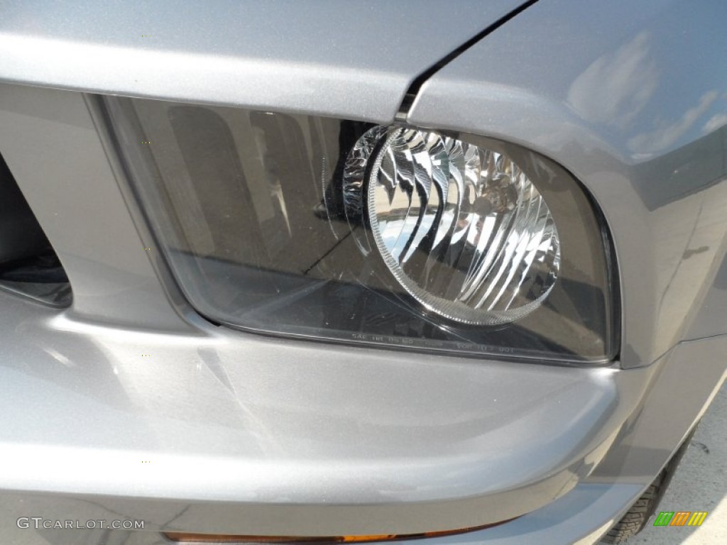 2007 Mustang GT Premium Coupe - Tungsten Grey Metallic / Dark Charcoal photo #10