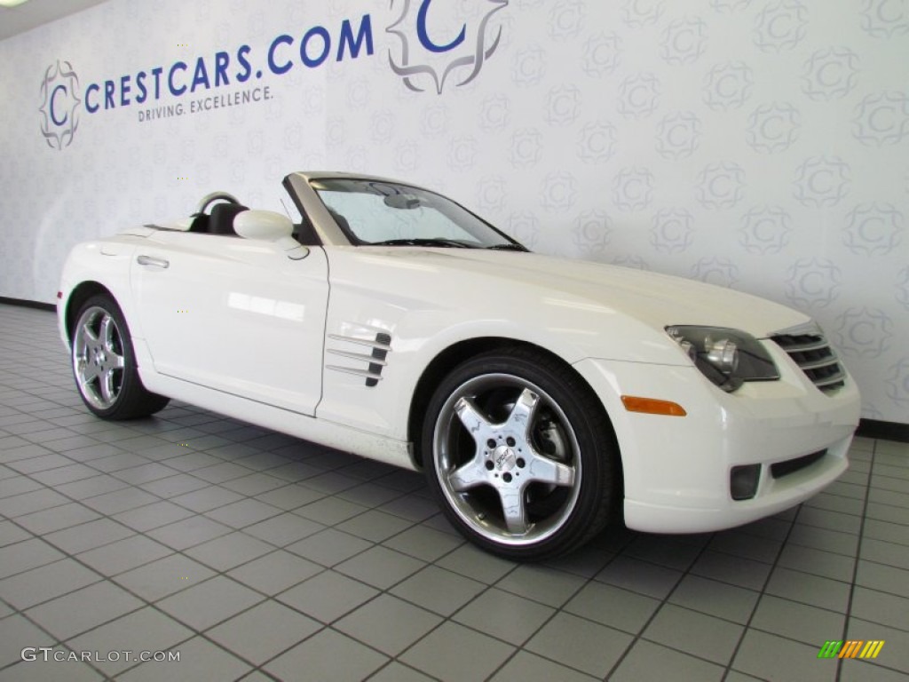 2006 Crossfire Limited Roadster - Alabaster White / Dark Slate Gray photo #5