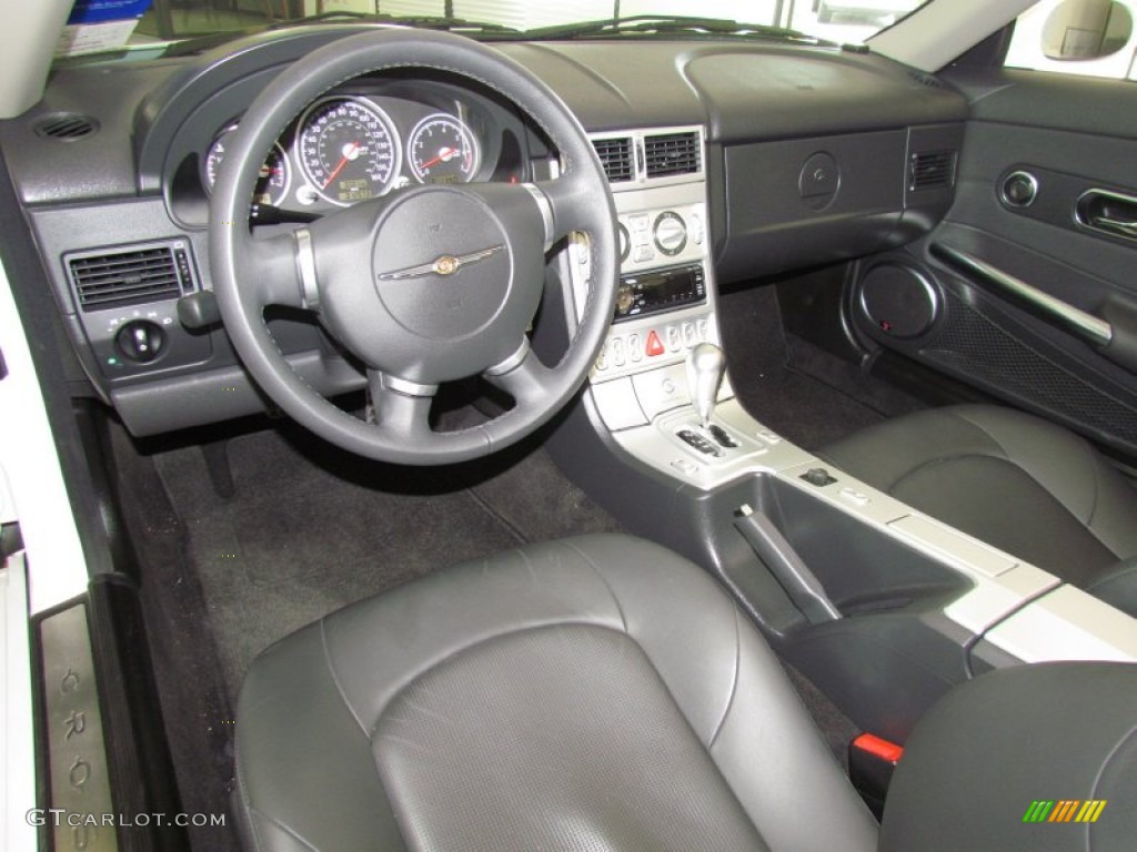 Dark Slate Gray Interior 2006 Chrysler Crossfire Limited Roadster Photo #53384213