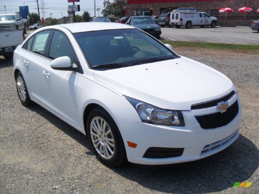 Summit White 2012 Chevrolet Cruze Eco Exterior Photo #53384234