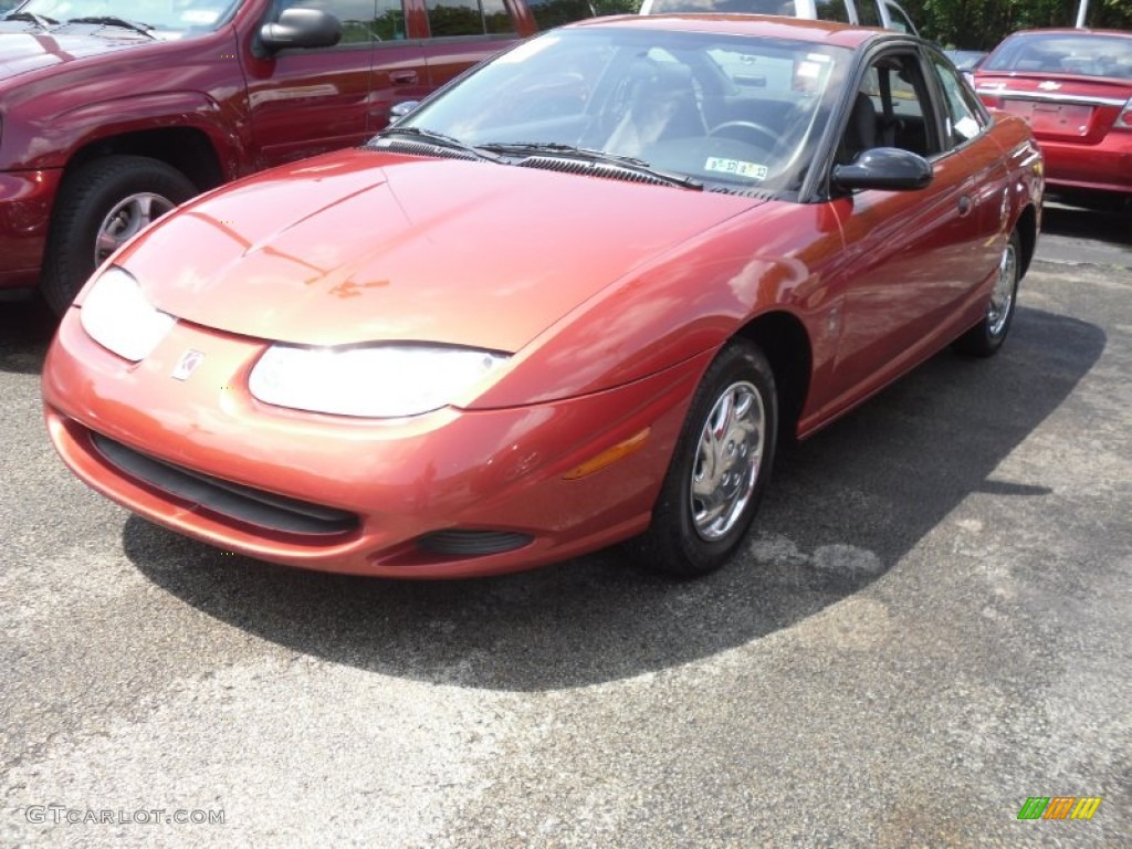 2002 S Series SC1 Coupe - Orange / Black photo #2