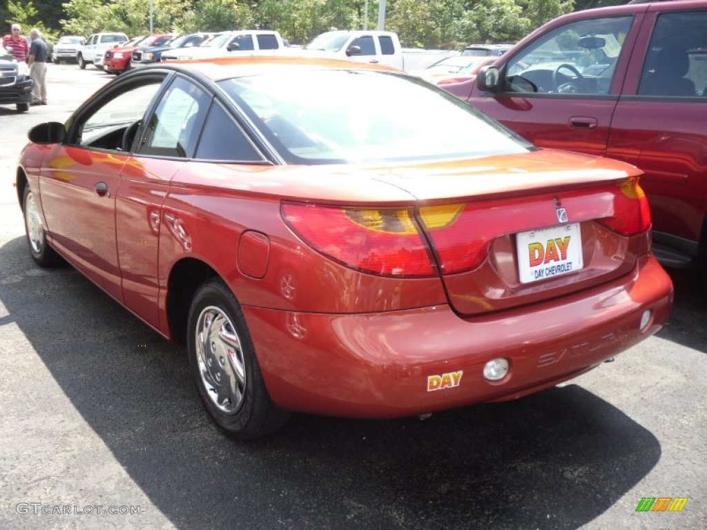 2002 S Series SC1 Coupe - Orange / Black photo #3