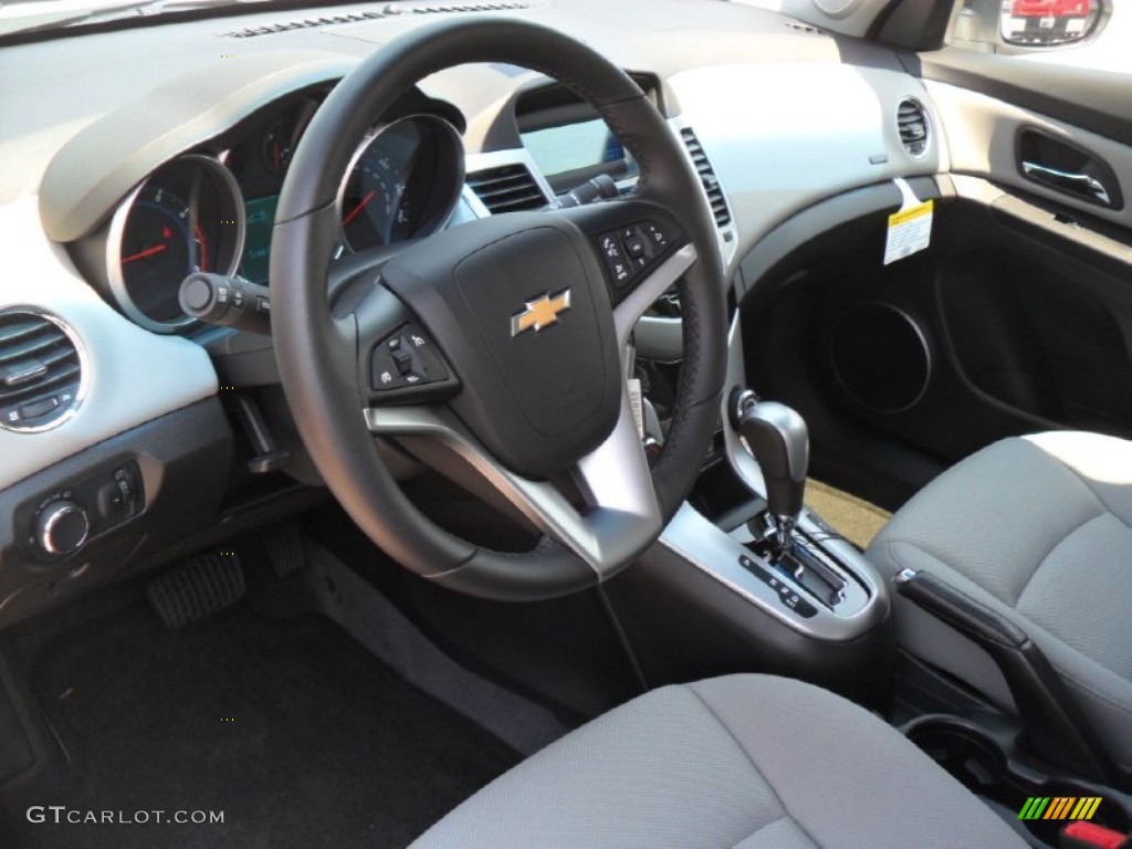 Medium Titanium Interior 2012 Chevrolet Cruze Eco Photo #53384519