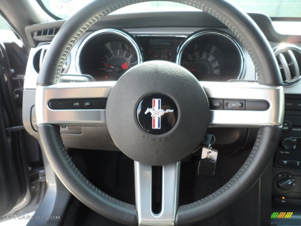 2007 Mustang GT Premium Coupe - Tungsten Grey Metallic / Dark Charcoal photo #39