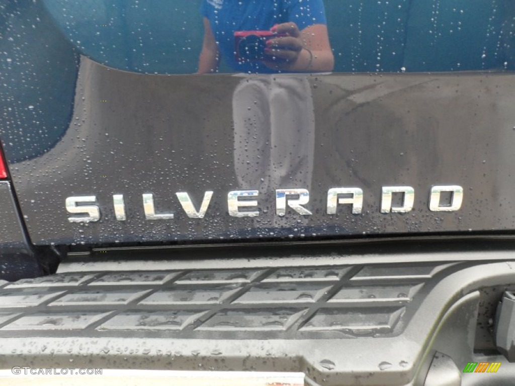 2008 Silverado 1500 LT Crew Cab - Dark Blue Metallic / Ebony photo #21