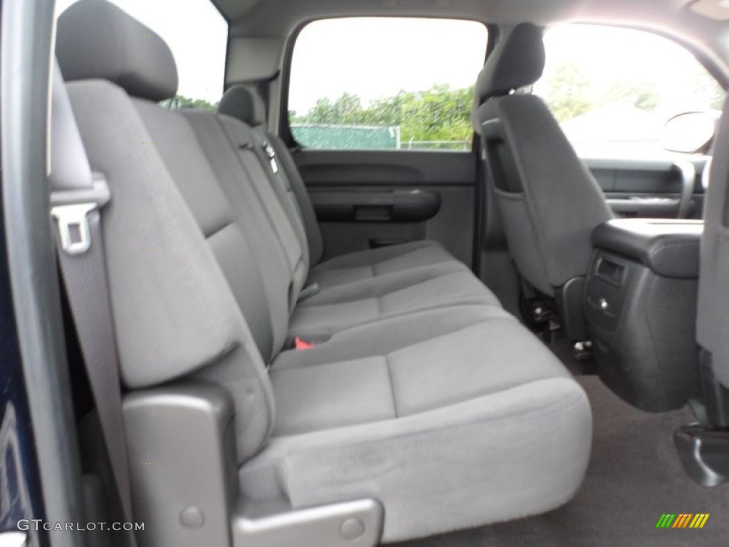 2008 Silverado 1500 LT Crew Cab - Dark Blue Metallic / Ebony photo #29