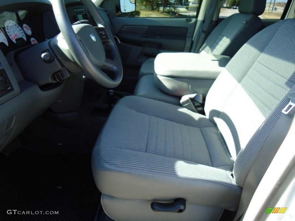 Medium Slate Gray Interior 2009 Dodge Ram 3500 SLT Quad Cab 4x4 Dually Photo #53385746