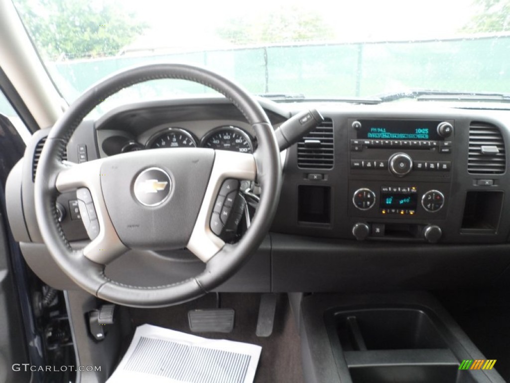 2008 Silverado 1500 LT Crew Cab - Dark Blue Metallic / Ebony photo #37