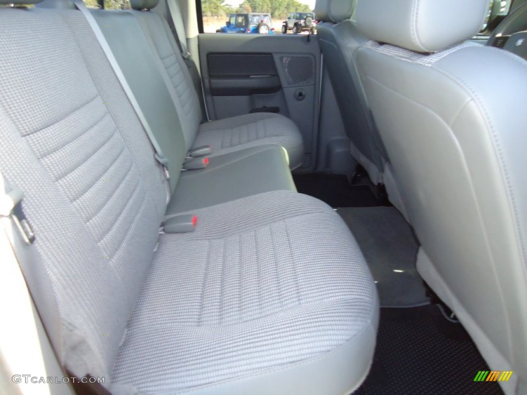 Medium Slate Gray Interior 2009 Dodge Ram 3500 SLT Quad Cab 4x4 Dually Photo #53385890