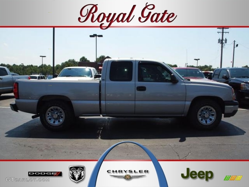 2006 Silverado 1500 LS Extended Cab - Sandstone Metallic / Medium Gray photo #1