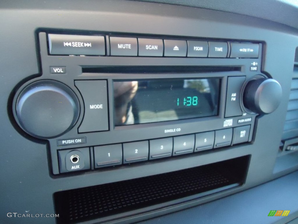 2009 Dodge Ram 3500 SLT Quad Cab 4x4 Dually Audio System Photo #53386124