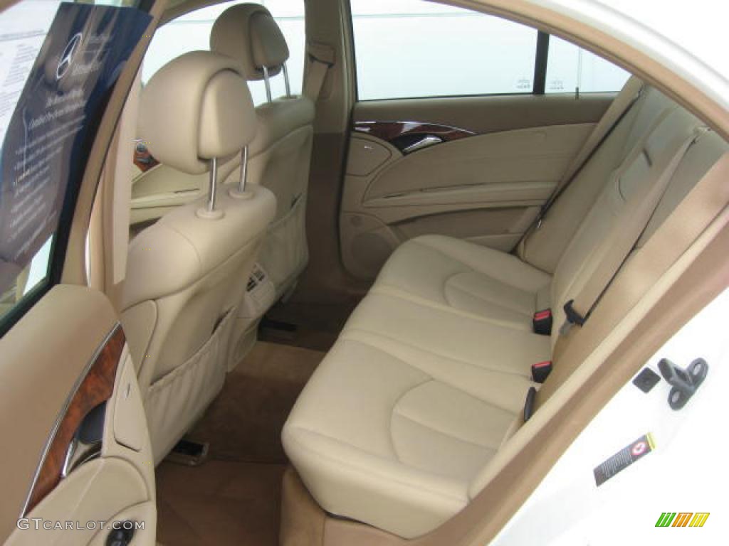 2007 E 320 Bluetec Sedan - Arctic White / Cashmere photo #5