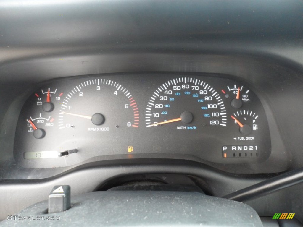 1997 Dodge Dakota Sport Regular Cab Gauges Photo #53388434