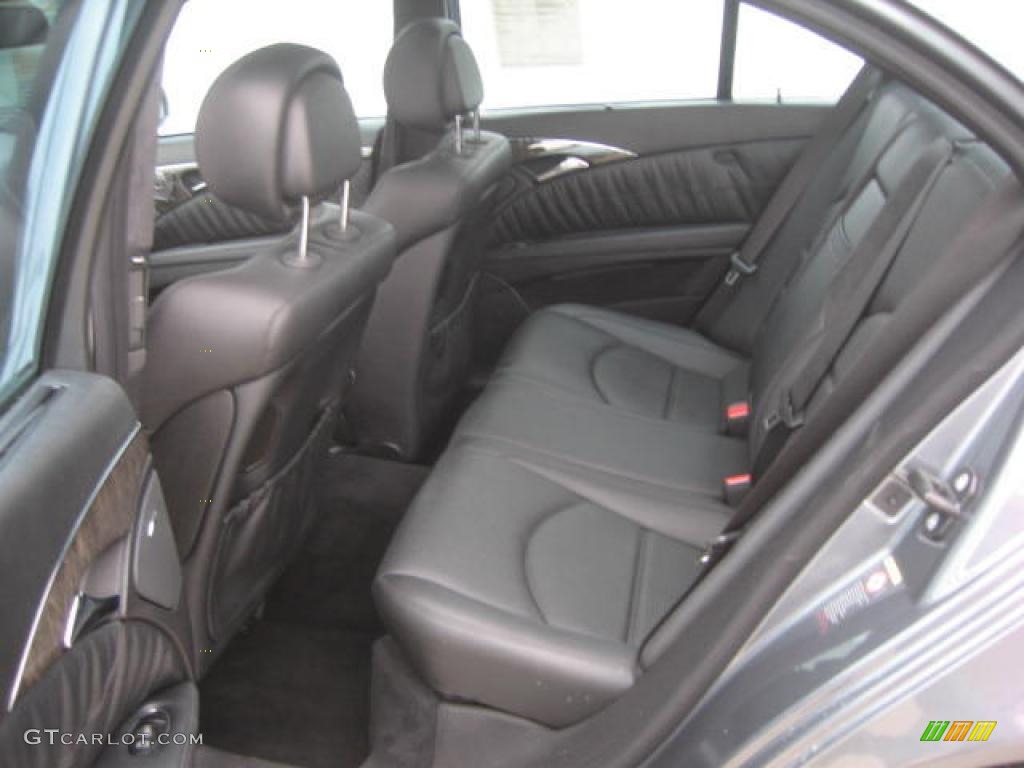 2007 E 63 AMG Sedan - Flint Grey Metallic / Black photo #5