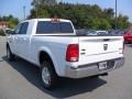 2012 Bright White Dodge Ram 2500 HD Laramie Mega Cab 4x4  photo #2