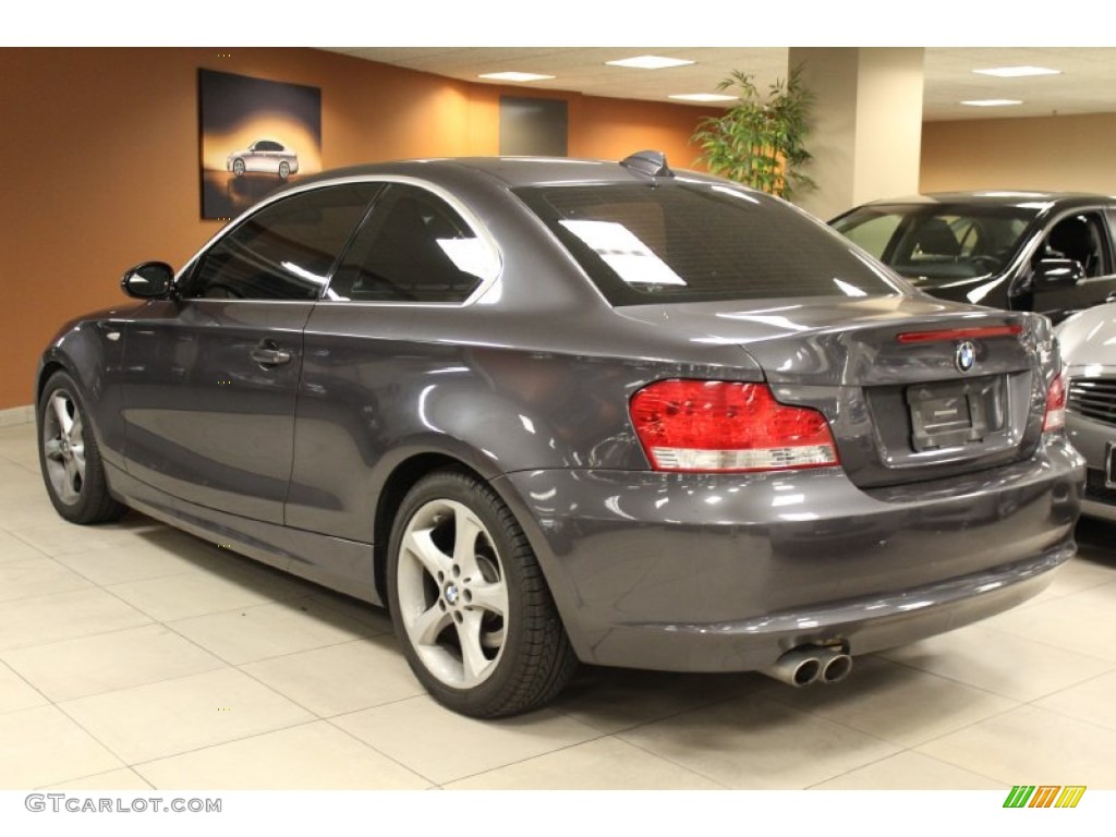 Sparkling Graphite Metallic 2008 BMW 1 Series 128i Coupe Exterior Photo #53388944