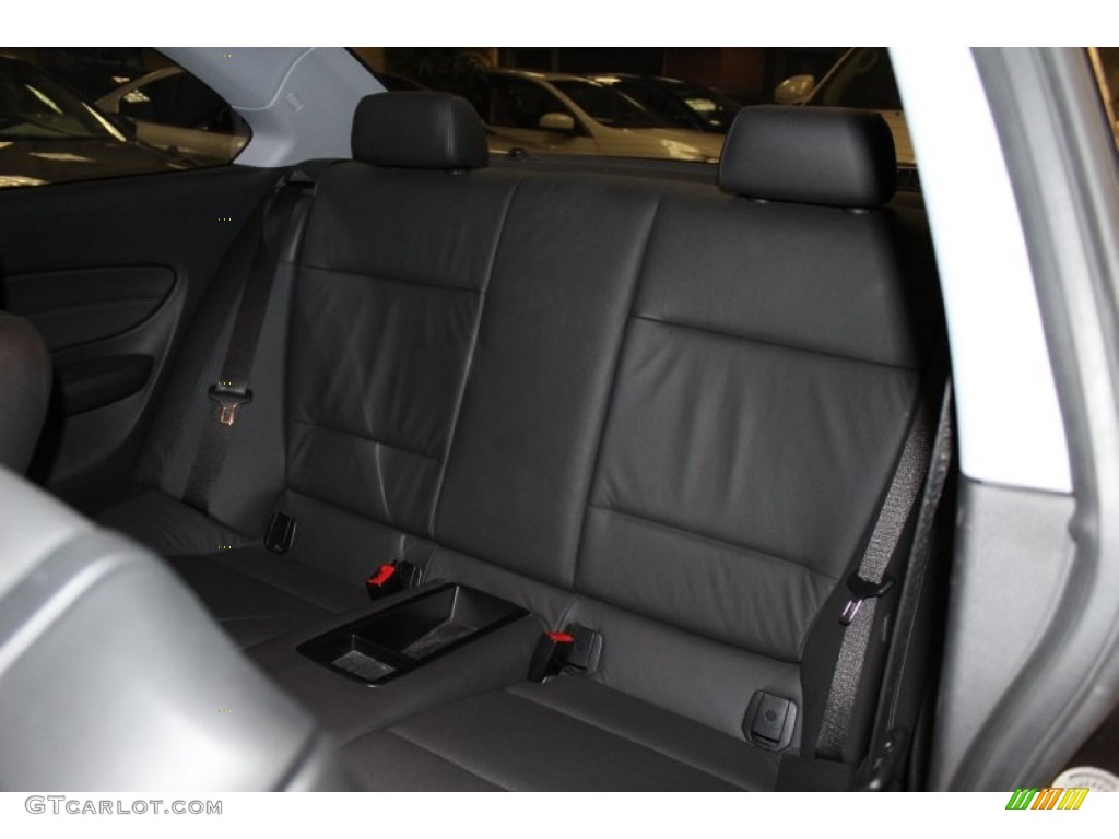 2008 1 Series 128i Coupe - Sparkling Graphite Metallic / Black photo #8