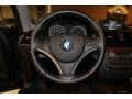 Black 2008 BMW 1 Series 128i Coupe Steering Wheel