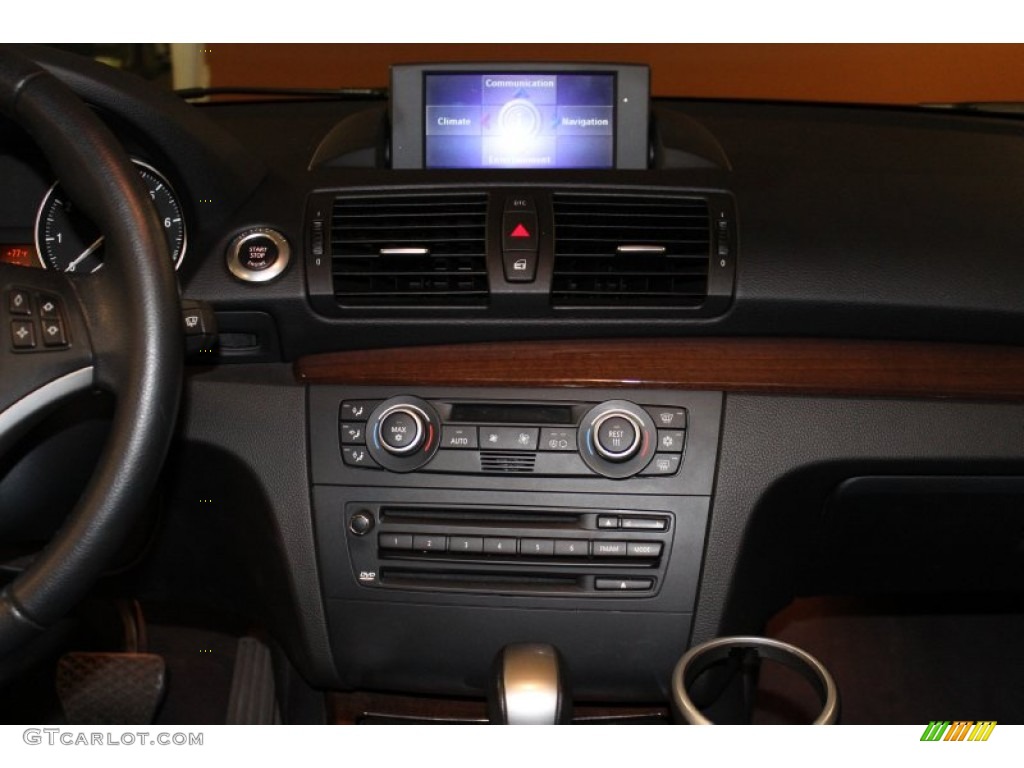 2008 1 Series 128i Coupe - Sparkling Graphite Metallic / Black photo #12