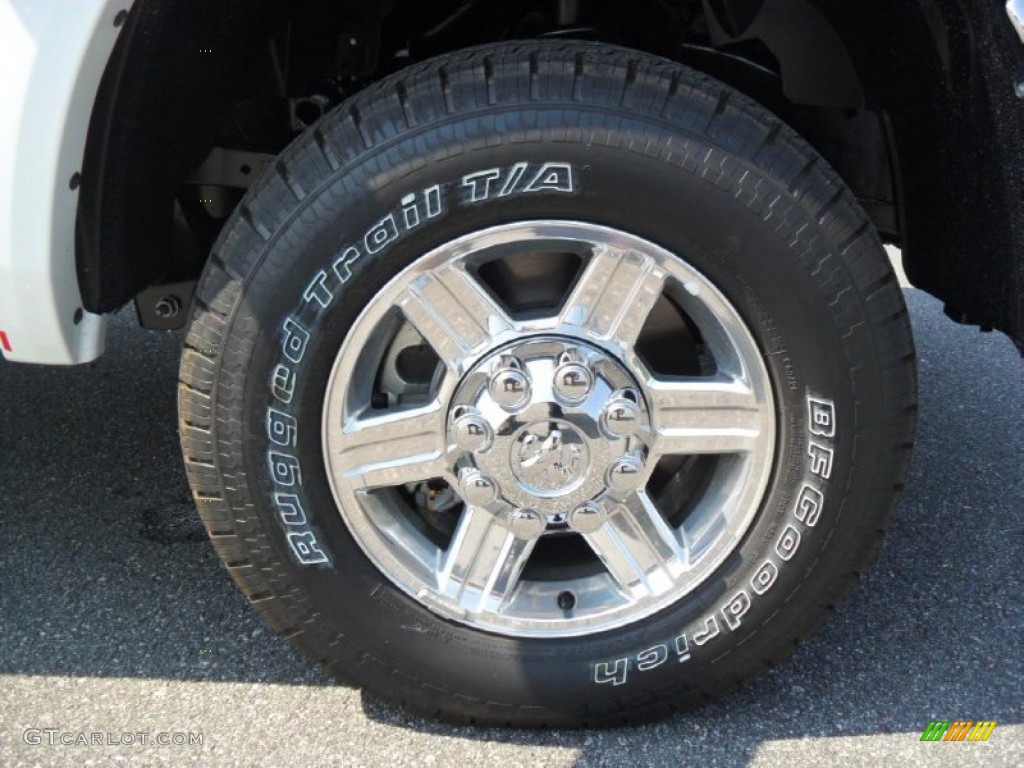 2012 Dodge Ram 2500 HD Laramie Mega Cab 4x4 Wheel Photo #53389253