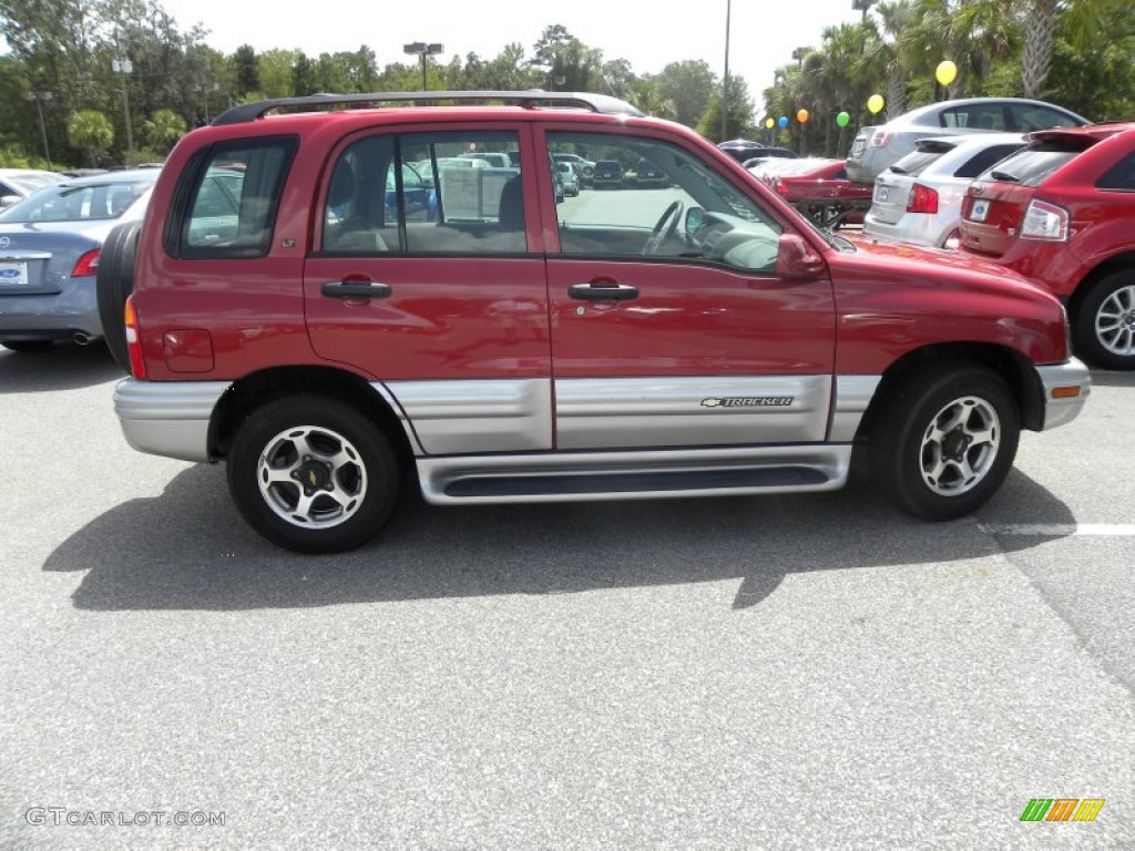 Sunset Red Metallic 2001 Chevrolet Tracker LT Hardtop Exterior Photo #53389712