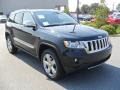 Brilliant Black Crystal Pearl 2012 Jeep Grand Cherokee Overland Exterior