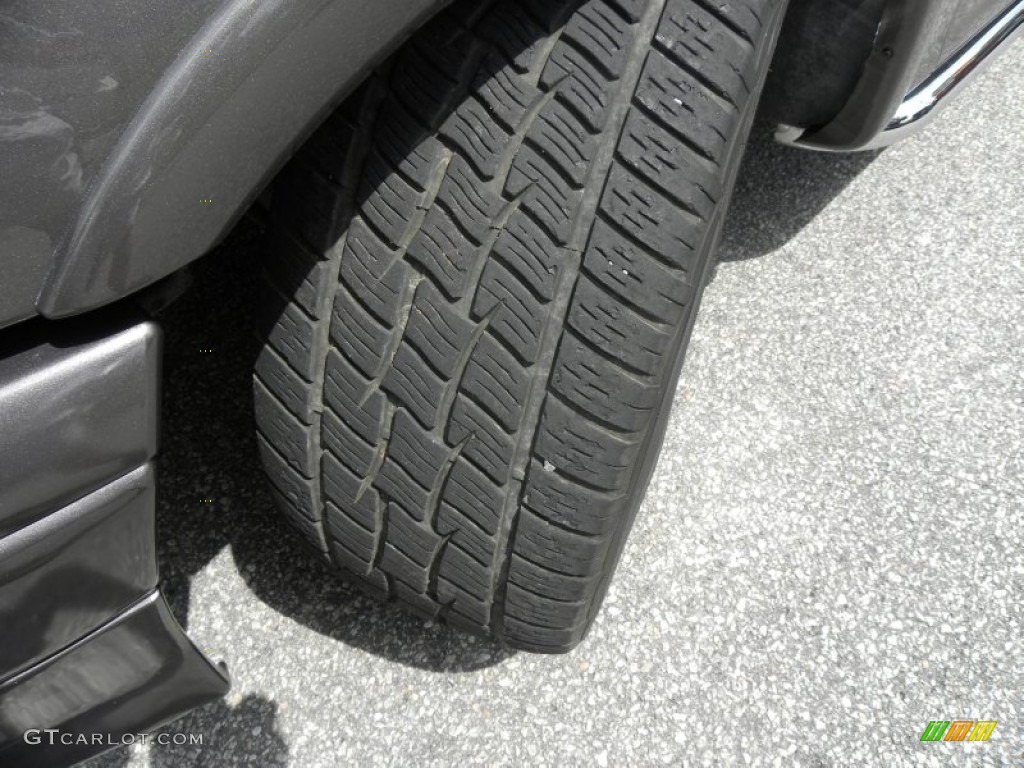 2002 F150 Harley-Davidson SuperCrew - Dark Shadow Grey Metallic / Black/Grey photo #18