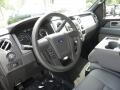 Medium Flint Grey 2005 Ford F150 XLT SuperCab Steering Wheel