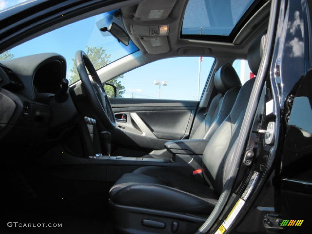 2007 Camry SE V6 - Black / Dark Charcoal photo #6