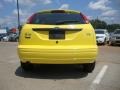 2002 Egg Yolk Yellow Ford Focus ZX3 Coupe  photo #4
