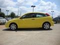 2002 Egg Yolk Yellow Ford Focus ZX3 Coupe  photo #6