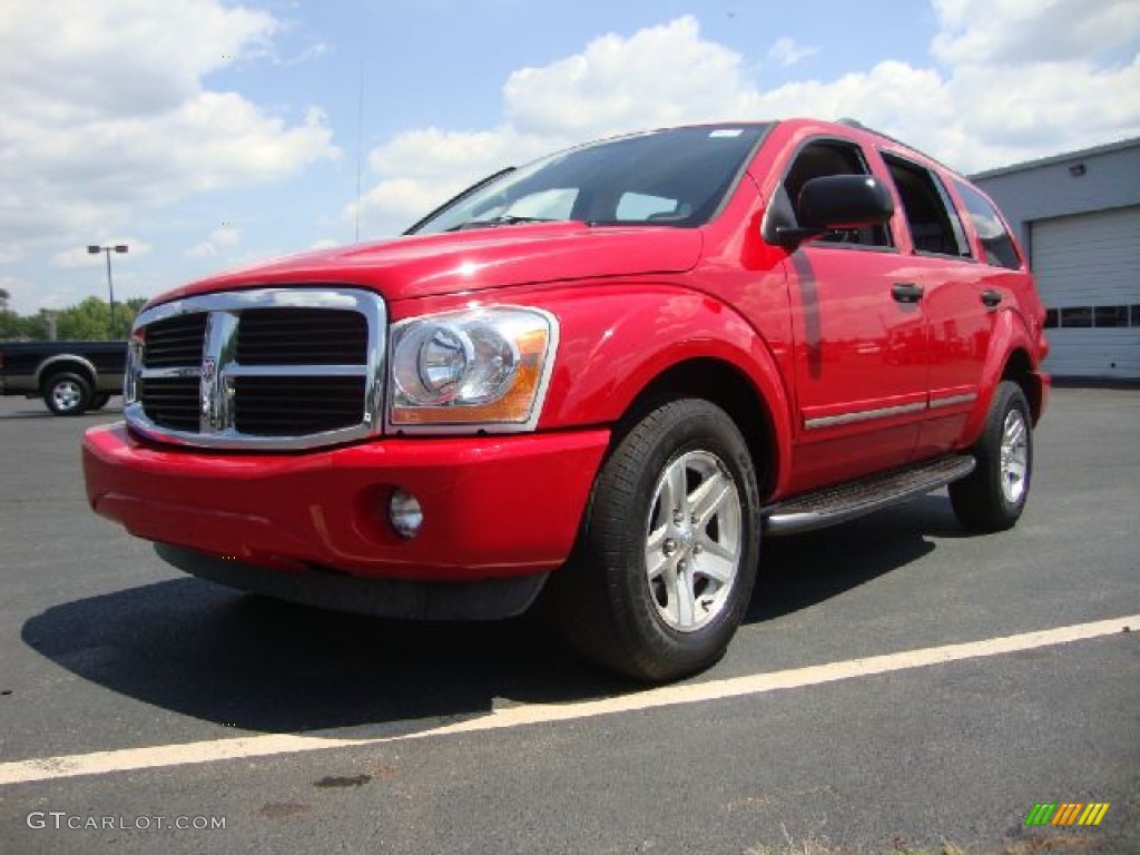 Flame Red 2006 Dodge Durango Limited HEMI 4x4 Exterior Photo #53391929